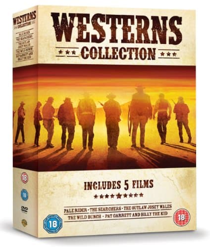 Western Collection: Pale Rider  The Searchers  Outlaw Josey Wales  The Wild Bunch  Pat Garrett & Billy The Kid. (Import)