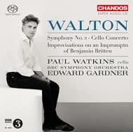 Paul Watkins, BBC Symphony Orchestra, Edward Gardner - Walton: Symphonie No.2 (SACD)