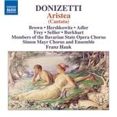 Andrea Lauren Brown, Sara Hershkowitz, Caroline Adler, Simon Mayr Chorus And Ensemble, Frank Hauk - Donizetti: Aristea - Cantata (CD)