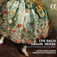 Lucile Boulanger & Arnaud De Pasquale - Trios For Fortepiano & Viola Da Gamba (CD)