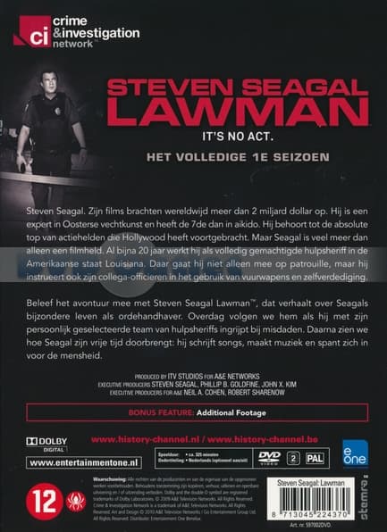 Steven Seagal: Lawman - Season 1 (2 DVD)