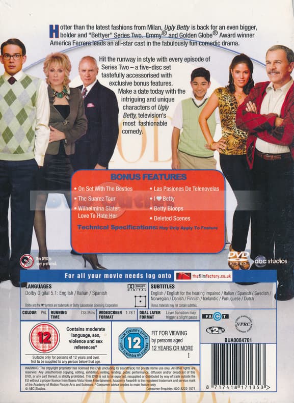Ugly Betty - Season 2 (Import)