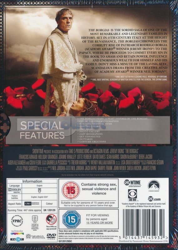 Borgias, The - Season 1 (Import)