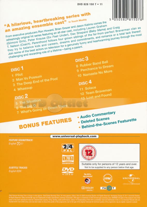 Parenthood - Season 1 (Import)