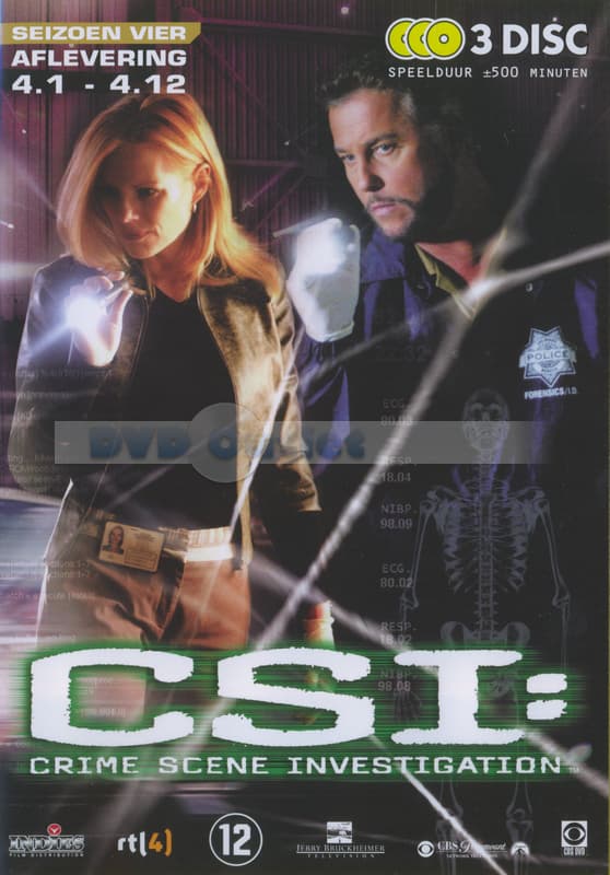 CSI - Season 04, Episode 01-12 (3 DVD)