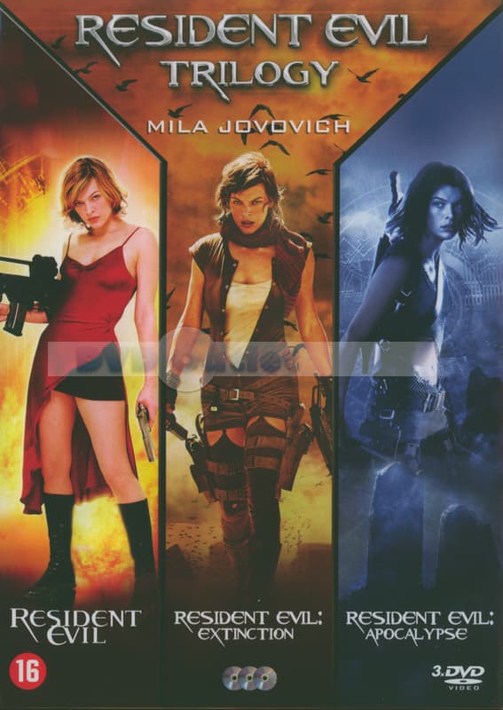 Resident Evil 1-3 (3 DVD)