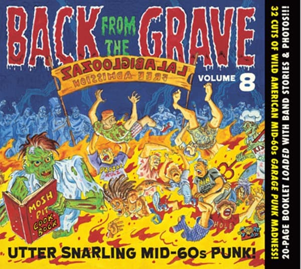 Various Artists - Back From The Grave Volume Eight (Utter Snarling Mid-60s Garage Punk!) (CD) (Remastered)