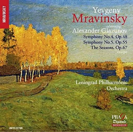 Leningrad Philharmonic, Yevgeny Mravinsky - Tribute To Glazunov In His Native St.Petersburg (CD)