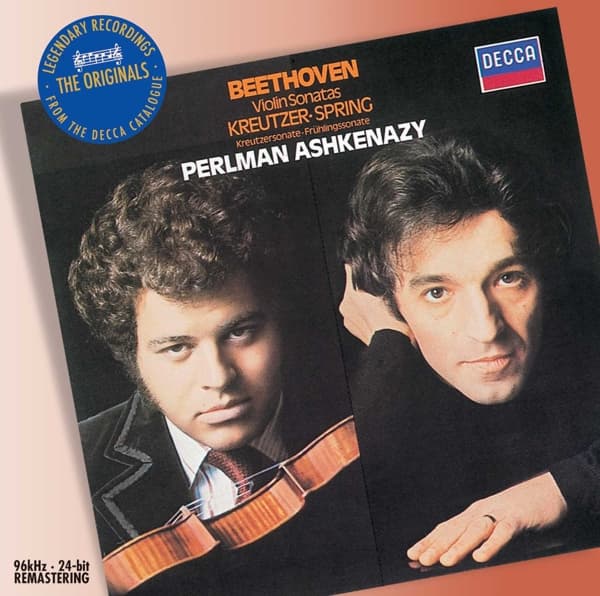 Vladimir Ashkenazy & Itzhak Perlman - Beethoven: Violin Sonatas Nos.5 & 9 (CD)