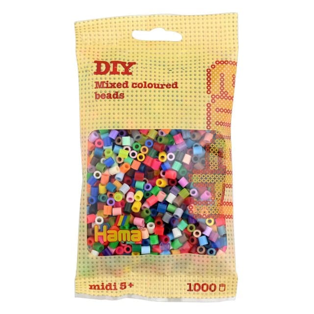 Hama Midi Strijkkralenmix 2, 1000st.