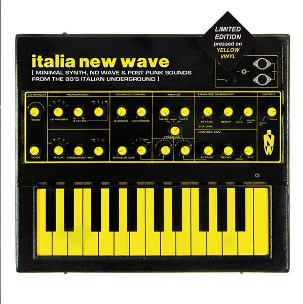 Various Artists - Italia New Wave [Minimal Synth, No Wave & Post Punk Sounds From The 80's Italian Underground] (LP) (Coloured Vinyl)