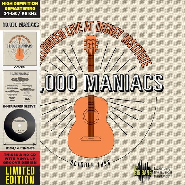 10,000 Maniacs - Halloween Live At Disney Institute (CD) (Limited Edition) (Remastered)
