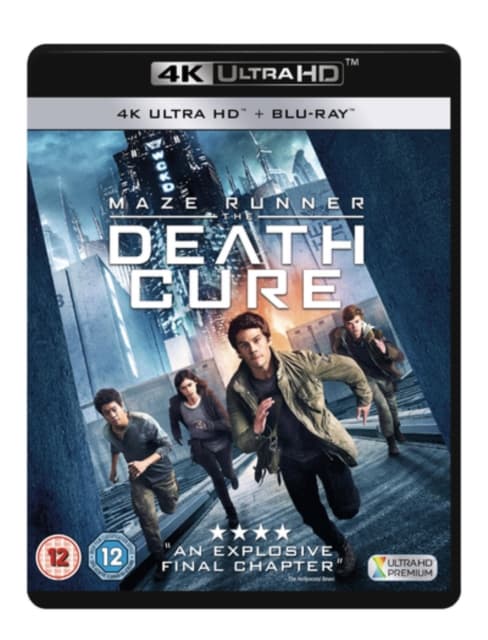 Maze Runner: The Death Cure Retail Blu-ray Disc 4k + Dd (Import)
