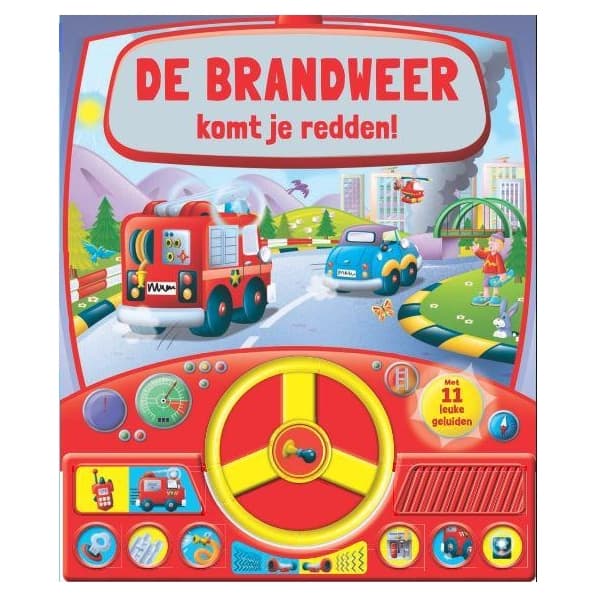 Mega Geluidenboek - De Brandweer komt je redden!