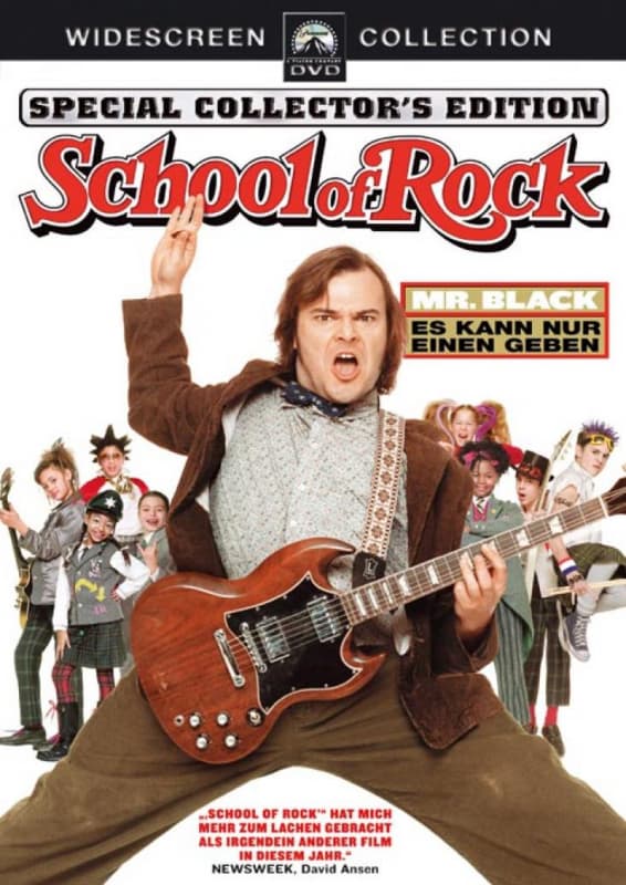 Black Jack - Cusack Joan - White Mike - School Of Rock - Special Collectors Edition