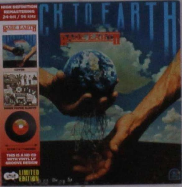 Rare Earth - Back To Earth (CD) (Limited Edition) (Remastered)