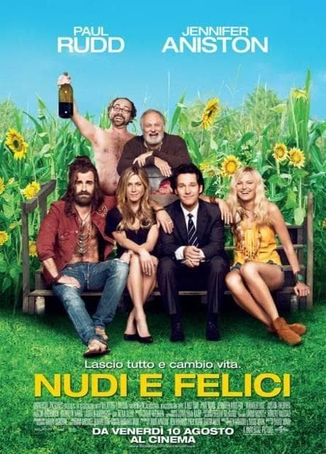 Aniston,akerman,rudd,theroux,liotta,hahn - Nudi E Felici