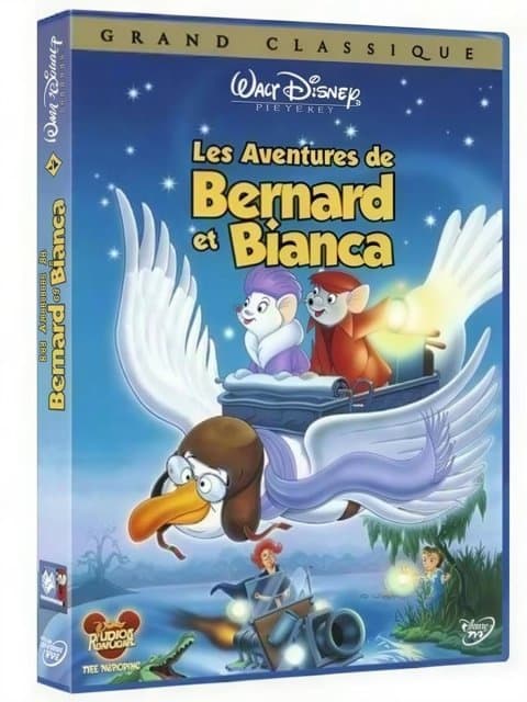 Aventures Bernard & Bianca (French Version) (DVD) (Geen Nederlandse ondertiteling)