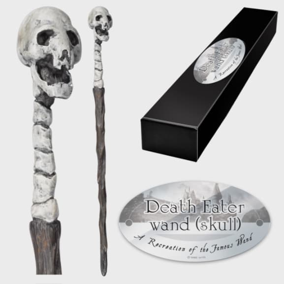 Harry Potter - Death Eater Character Wand (skull) (Merchandise Collectible)