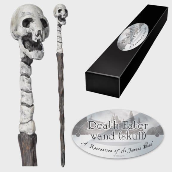 Harry Potter - Death Eater Character Wand (skull) (Merchandise Collectible)