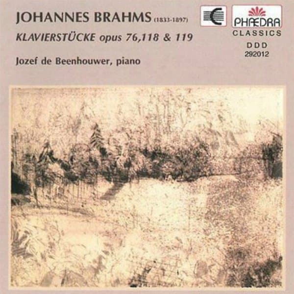 Jozef De Beenhouwer - Brahms: Klavierstucke Opus 76, 118 & 119 (CD)