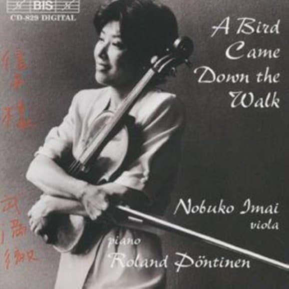 Nobuko Imai & Roland Pöntinen - A Bird Came Down The Walk (CD)