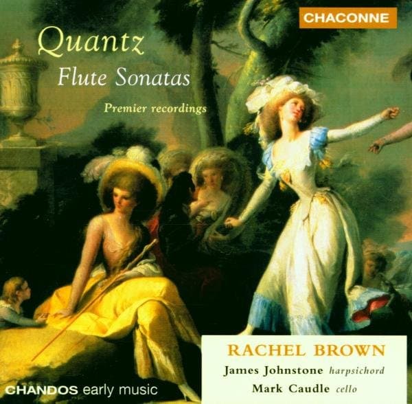 James Johnstone, Mark Caudle, Rachel Brown - Quantz: Flute Sonatas (CD)