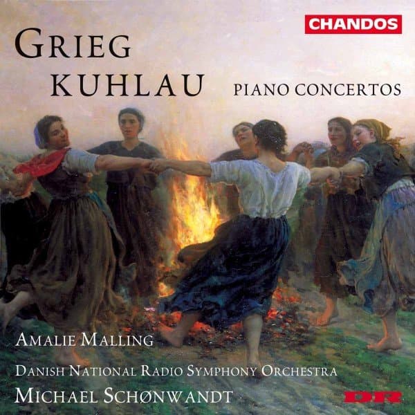 Amalie Malling, Danish National Symphony Orchestra - Kuhlau & Grieg: Piano Concertos (CD)
