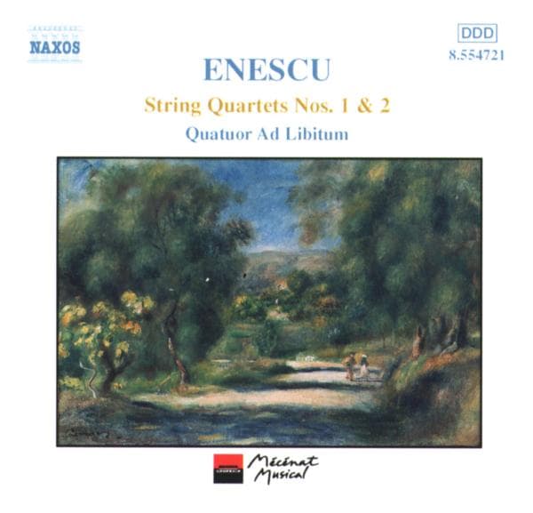 Quatuor Ad Libitum - Enescu: String Quartets (CD)