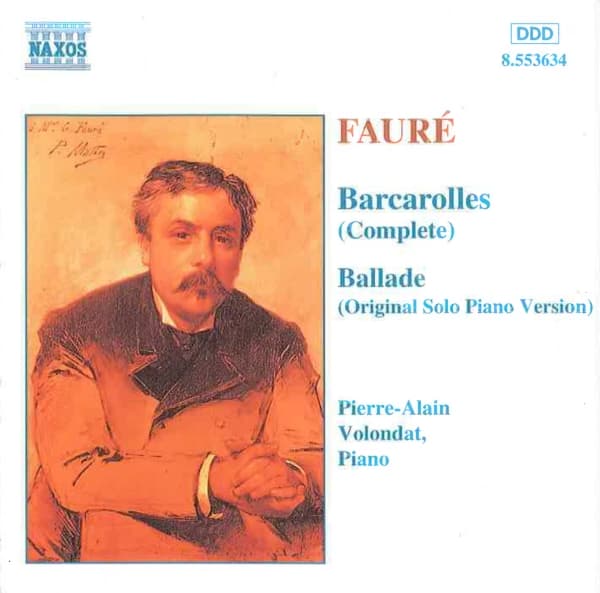 Pierre-Alain Volondat - Fauré: Barcarolles | Ballade (CD)