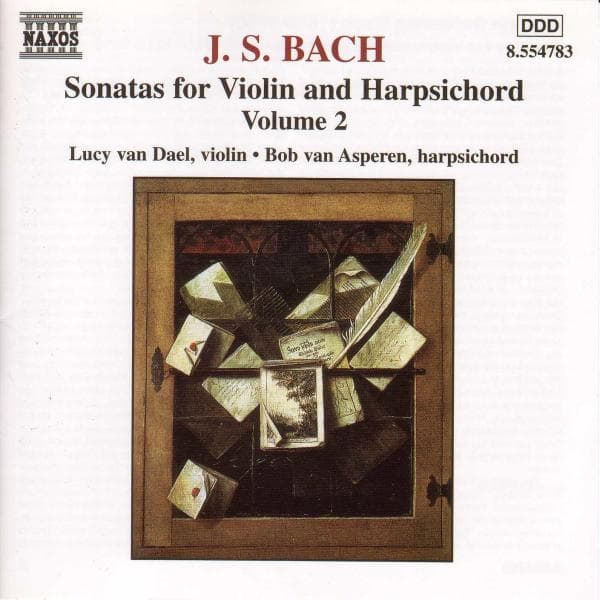 Lucy Van Dael & Bob van Asperen - J.S. Bach: Sonatas For Violin & Harpsichord 2 (CD)