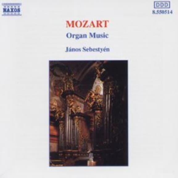 Janos Sebestyen - Mozart: Organ Music (CD)