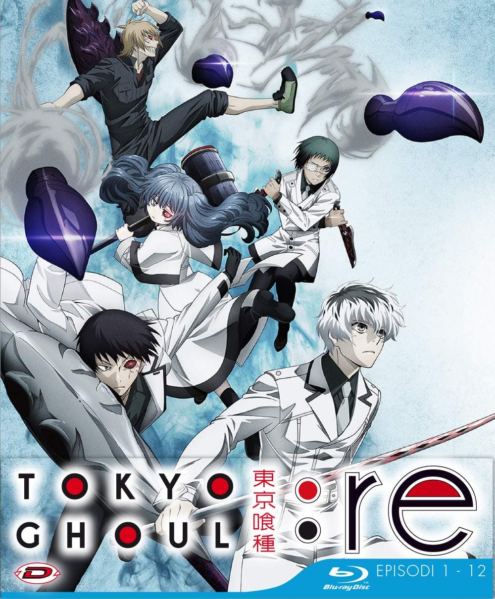 Tokyo Ghoul: Re - Stagione 03 Box 01 (eps 01-12) (3 Blu-ray) (ed. Limitata) (Import)
