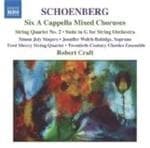 20th Century Classics Ensemble, Robert Craft - Scheonberg: Six A Capella Mixed Choruses (CD)