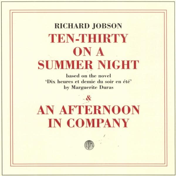 Richard Jobson - 10.30 On A Summers Night (CD) (Remastered)
