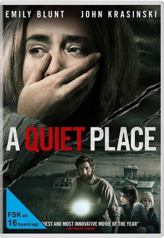 Emily Blunt,john Krasinski,noah Jupe - A Quiet Place