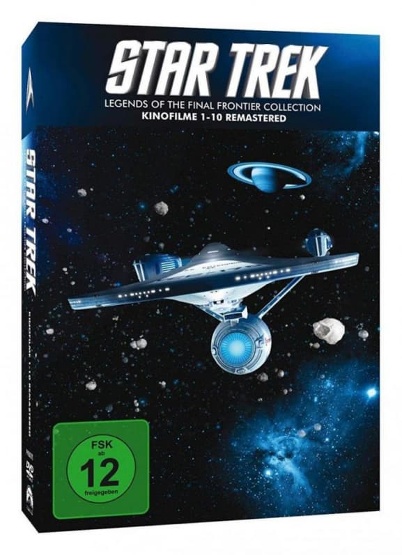 William Shatner,leonard Nimoy,deforest Kelley - Star Trek I-x Box-remastered