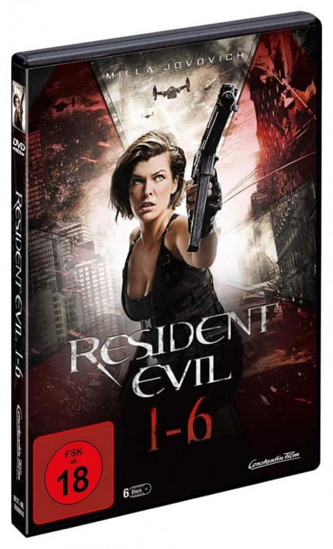 Milla Jovovich,michelle Rodriguez,eric Mabius - Resident Evil 1-6