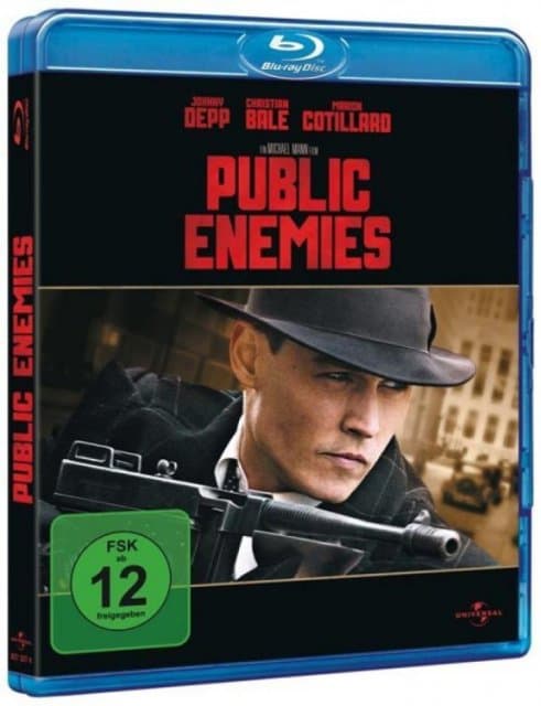 Johnny Depp,christian Bale,marion Cotillard - Public Enemies