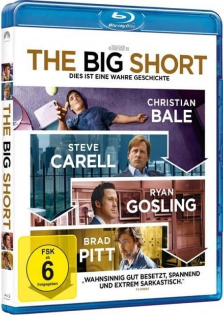 Christian Bale,ryan Gosling,brad Pitt - The Big Short