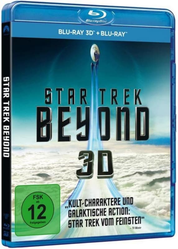 Chris Pine,zachary Quinto,zoe Saldana,simon Pegg - Star Trek   Beyond  (3d)