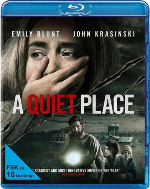 Emily Blunt,john Krasinski,noah Jupe - A Quiet Place