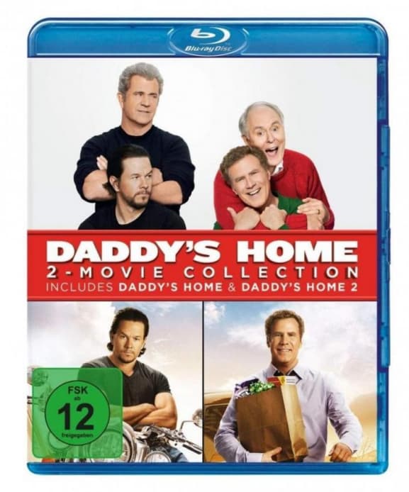 Mark Wahlberg,will Ferrell,linda Cardellini - Daddys Home-2-movie Collection (blu-ray)