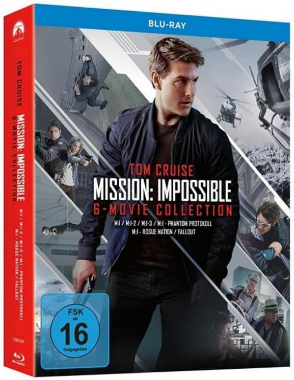 Tom Cruise,ving Rhames,simon Pegg - Mission: Impossible-6-movie Collection