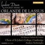 Choir Of St John's College - Sacred Music by Orlande de Lassus (CD)