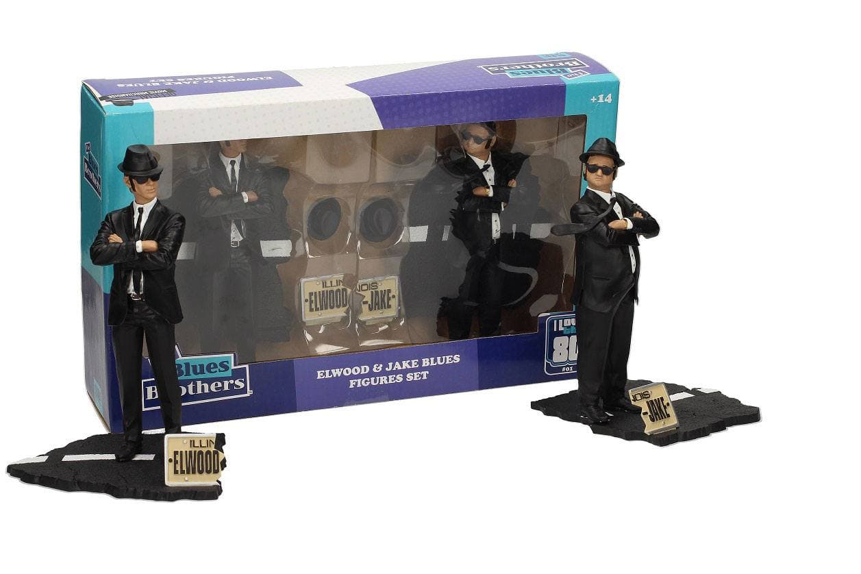 The Blues Brothers: Jake And Elwood 17 Cm - 2 Figures Set