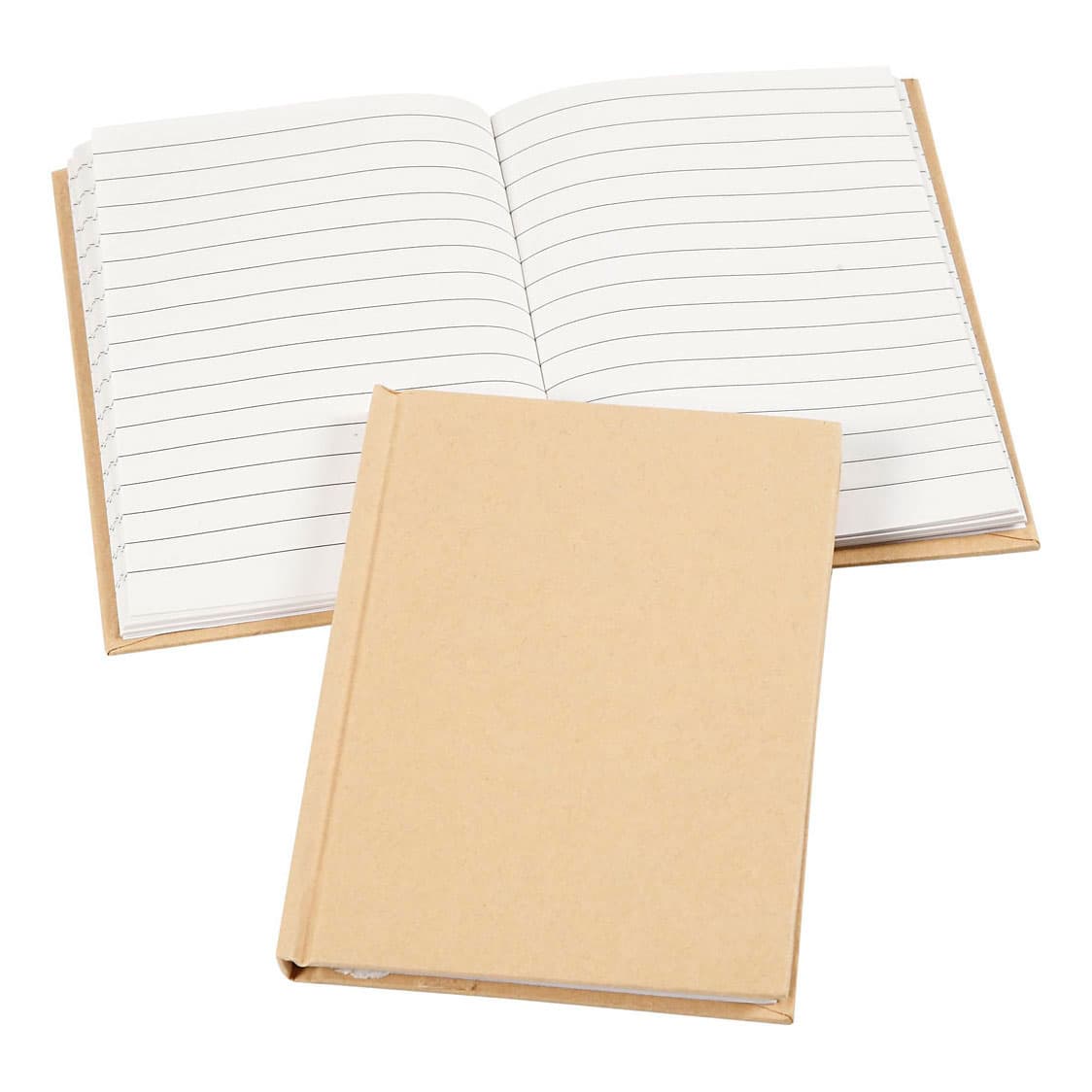 Notizbuch, A6 10,5x15 Cm, 1 Stck., Braun