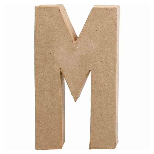 Letter Papier-maché - M, 20,5cm