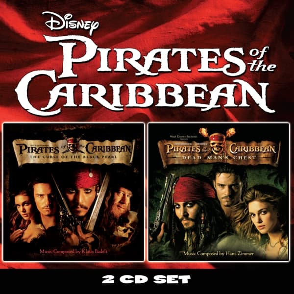Klaus Badelt, Hans Zimmer - Pirates Of The Caribbean: The Curse Of The Black Pearl / Pirates Of The Caribbean 'Dead Man's Chest' (2 CD)