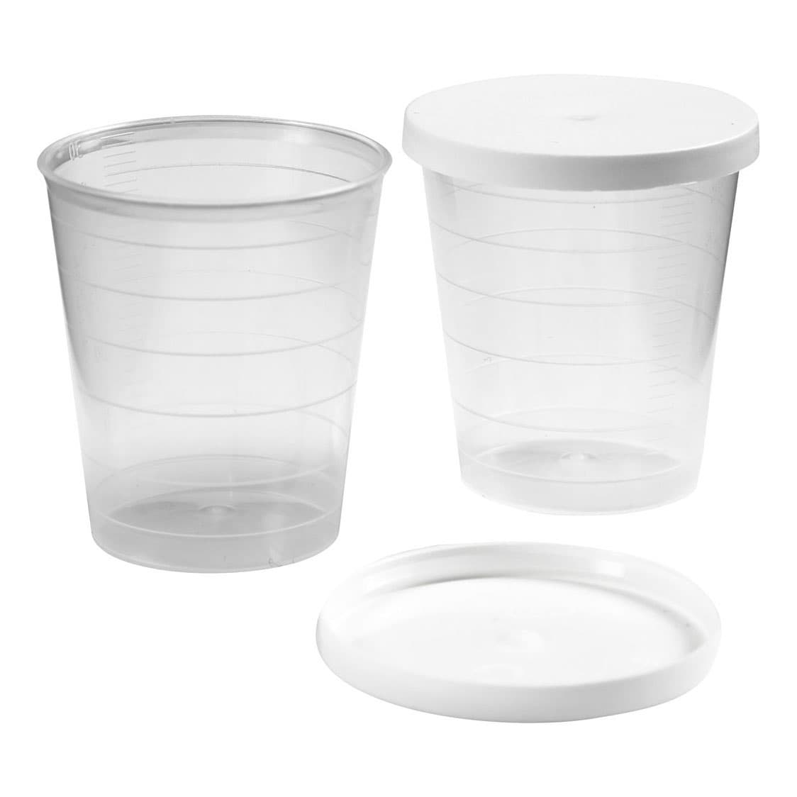 Mini-becher Mit Deckel, 30 Ml, 75 Stck.